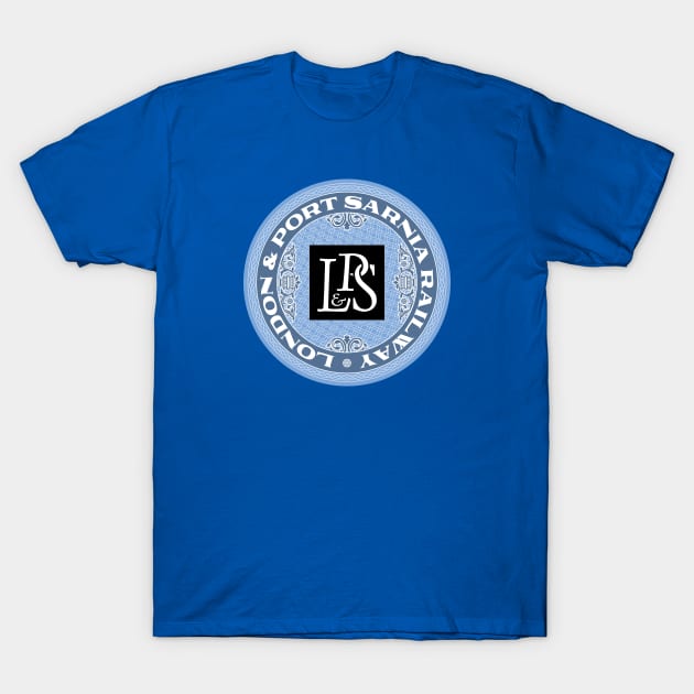 London and Port Sarnia Railway (1853) T-Shirt by Railroad 18XX Designs